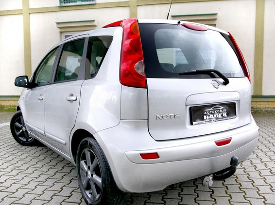 Nissan Note cena 12999 przebieg: 170000, rok produkcji 2008 z Kąty Wrocławskie małe 277